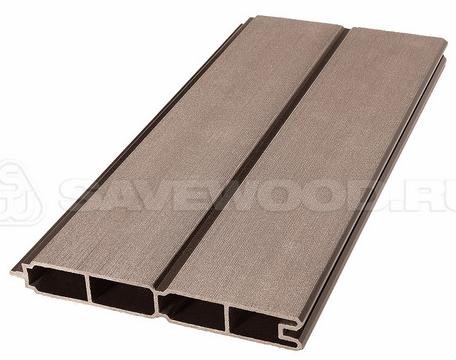Заборный профиль из ДПК Savewood SW Agger матовый терракот купить в Перми
