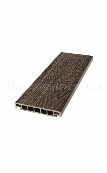 Террасная доска из ДПК SW Salix (S) (T) темно-коричневый купить в Перми