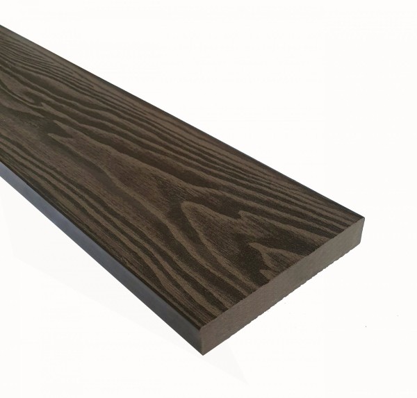 Террасная доска из ДПК Terrapol Смарт 3D Полнотелая без паза Тик Киото купить в Перми