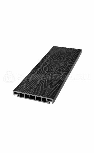 Террасная доска из ДПК SW Salix (S) (T) черный купить в Перми