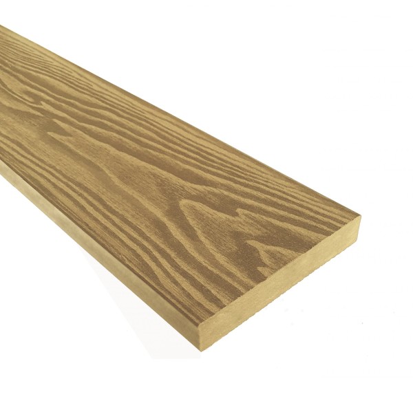 Террасная доска из ДПК Terrapol Смарт 3D Полнотелая без паза Дуб Севилья купить в Перми