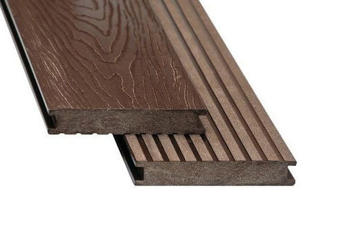 Террасная доска из ДПК ECODECKING Premium Коричневый купить в Перми
