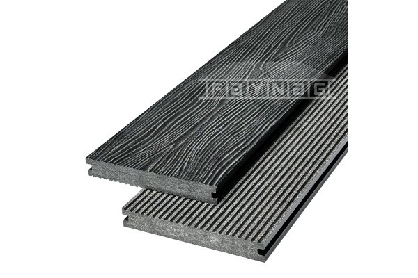 Террасная доска из ДПК Faynag Premium Massive 3D — Кварц купить в Перми
