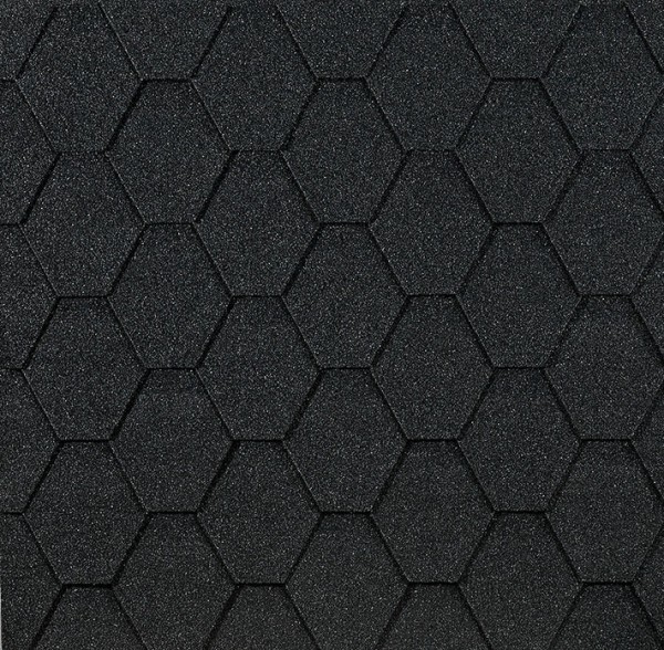 Гибкая черепица EURASIA Docke, Коллекция ШЕСТИГРАННИК Серый купить в Перми