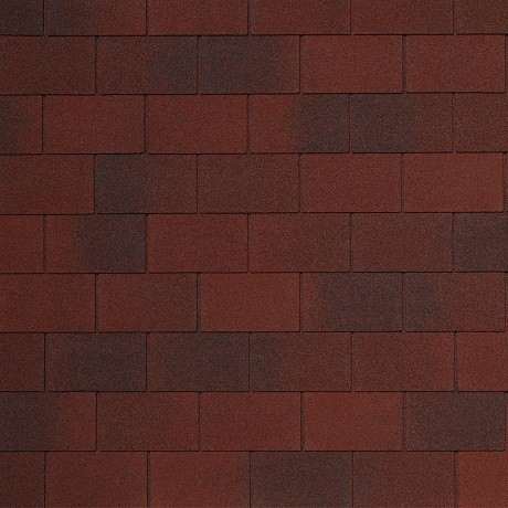 Гибкая черепица Tegola CAPRI rosso 401 купить в Перми