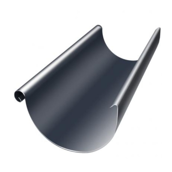 Водосток Grand Line 125x90 – Желоб 3м RAL 7024 купить в Перми