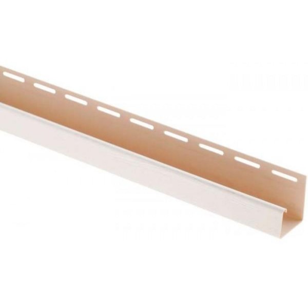 J-профиль Люкс Крашенный, T-15, ВН, Белый купить в Перми