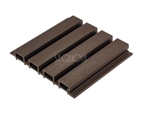 Доска фасадная ДПК 3D SEQUOIA co-extrusion BROWN купить в Перми