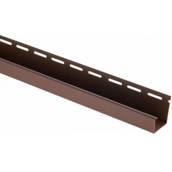 J-профиль Люкс Крашенный, T-15, ВН, Тёмный Орех купить в Перми
