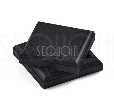 Комплект крышка/юбка для столба SEQUOIA BLACK купить в Перми