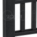Комплект крышка/юбка для столба SEQUOIA BLACK купить в Перми