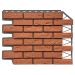 Фасадная панель FineBer, Кирпич Баварский, Терракотовый купить в Перми