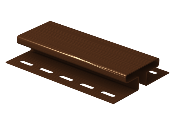 H-планка Ю-пласт Классика коричневая купить в Перми