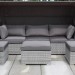 Диван-Трансформер AFINA плетеный из иск. ротанга AFM-320G Grey купить в Перми