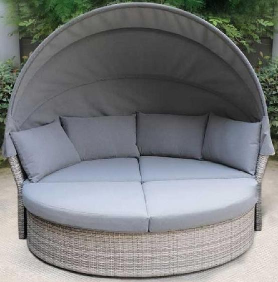 Диван-Трансформер AFINA плетеный из иск. ротанга AFM-325G Grey купить в Перми