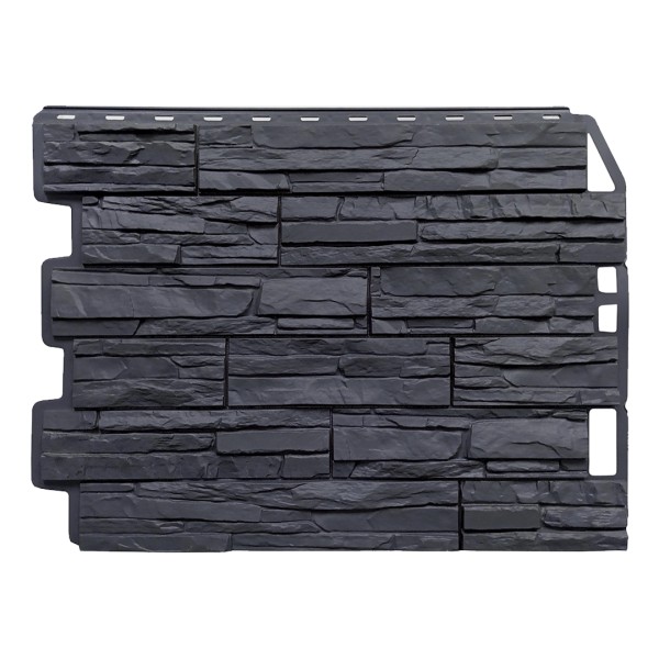 Фасадная панель FineBer, Скол - Асфальт купить в Перми