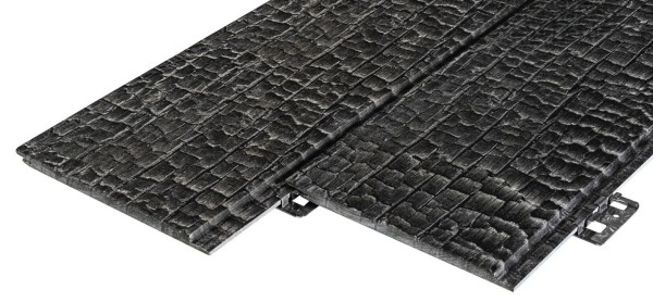 Фиброцементные панели FCSPRO Decor Wood Click Угольное купить в Перми