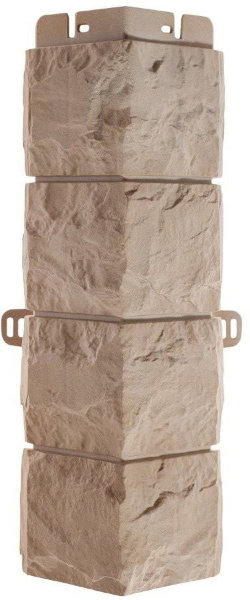 Фасадная панель Наружный угол фагот (талдомский), 0,45 х 0,13м (н) купить в Перми
