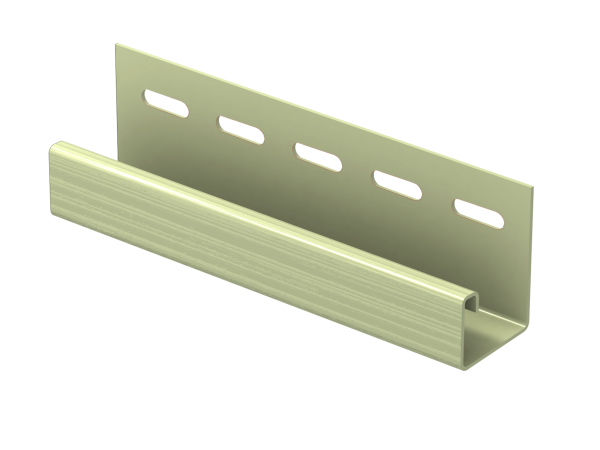 J-планка Ю-пласт Классика зелёная купить в Перми