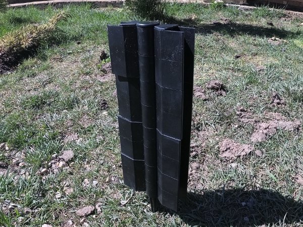 Угловой элемент поворотный, пластиковый от 60° до 300° для доски 300х30 мм из ДПК чёрный Holzhof купить в Перми