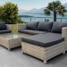 Комплект мебели AFINA плетеной из иск. ротанга YR821G Grey/Grey купить в Перми