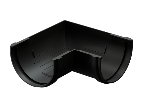 Угол желоба универсал 90˚ Docke Premium ПВХ - Карбон купить в Перми