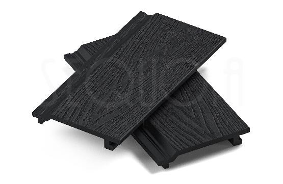 Доска фасадная ДПК 3D SEQUOIA Evolution WOOD BLACK купить в Перми