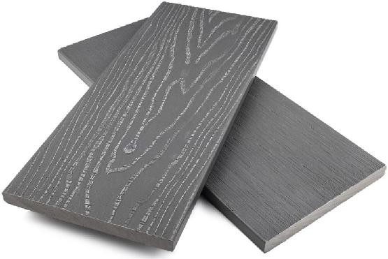 Заборная доска ДПК полнотелая NanoWood Серый купить в Перми