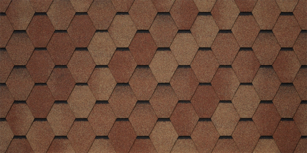 Гибкая черепица Tegola UNICA VENETO TERRACOTTA 206 купить в Перми