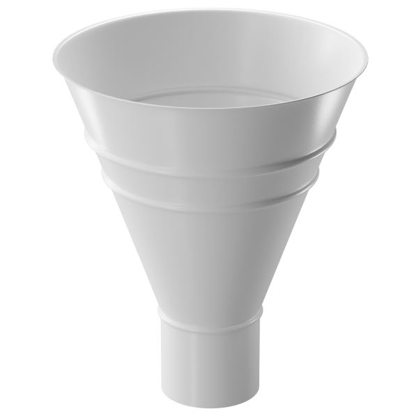 Воронка водосборная Döcke STAL PREMIUM, Пломбир купить в Перми