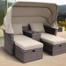 Комплект мебели AFINA плетеной из иск. ротанга AFM-330B Brown купить в Перми
