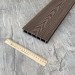Террасная доска из ДПК  Latitudo Euro 3D 139х27 Шоколад купить в Перми