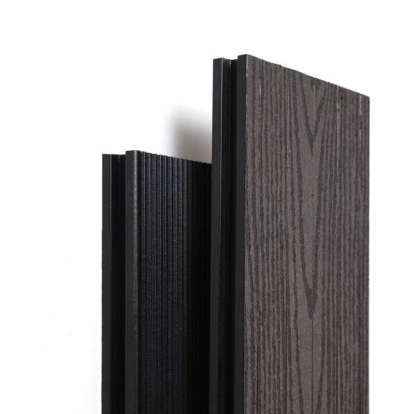 Террасная доска Ecodecking Техно плюс Графит купить в Перми