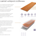 Фибросайдинг DECOVER 3600 x 190 x 8 мм Silver купить в Перми