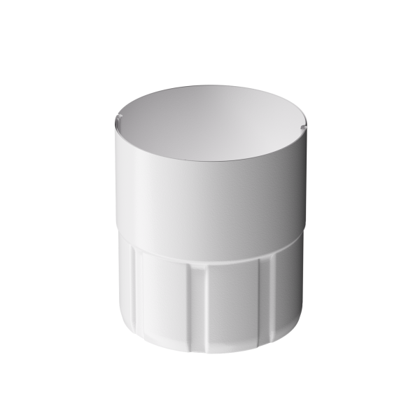 Муфта соединительная для водостока Döcke STAL PREMIUM, Пломбир купить в Перми