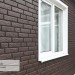 Фасадная панель Ю-Пласт Стоун Хаус Кирпич Коричневый купить в Перми