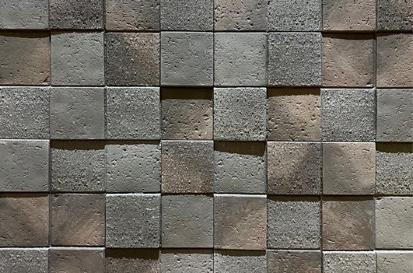 Фиброцементные панели КАНЬОН коллекция 3D-МОЗАЙКА 45 купить в Перми