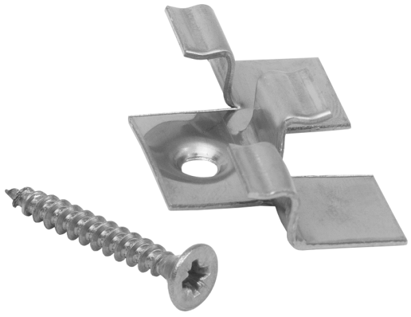 Клипса с саморезом,Grinder бесшовный монтаж 2 mm купить в Перми