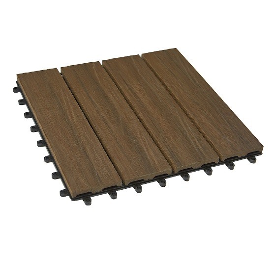 Садовый паркет дпк CM Garden Modern, 300х300 мм, PATINA BROWN (Патина коричневый) купить в Перми