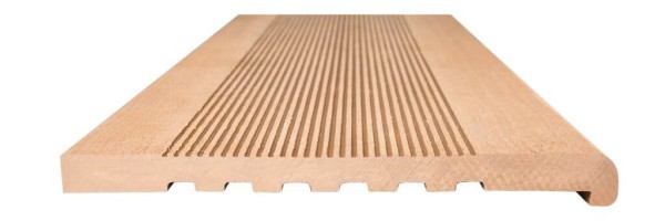 Ступени Полнотелые из ДПК NanoWood - Карамель купить в Перми