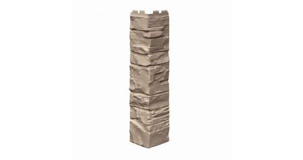 Угол наружный VOX Solid Stone Lazio камень светлая глина купить в Перми