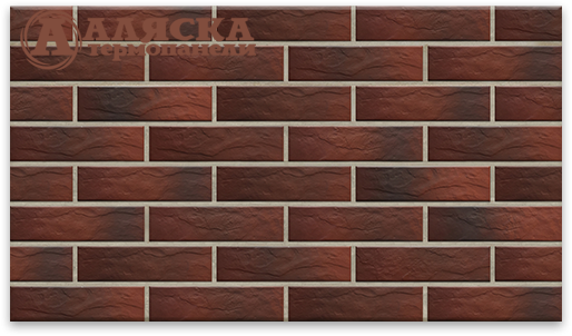 Фасадные Термопанели Аляска Cherry Rustic купить в Перми