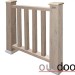 Ограждение из ДПК Outdoor Классик 3D STORM серый микс купить в Перми