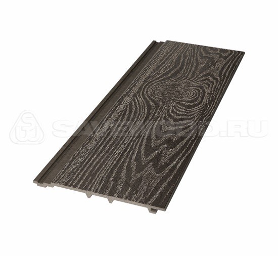 Сайдинг из дпк savewood sw-cedrus тангенциальный распил темно-коричневый купить в Перми
