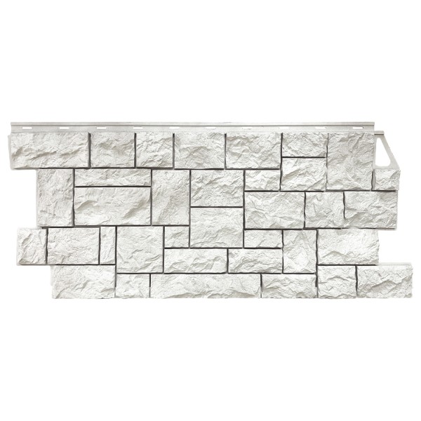 Фасадная панель FineBer, Камень Дикий, Жемчужный купить в Перми