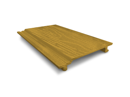 Фасадная панель  из ДПК ECODECKING Желтый купить в Перми