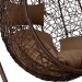 Кресло Подвесное из искусственного ротанга AFM-168A-L Brown купить в Перми