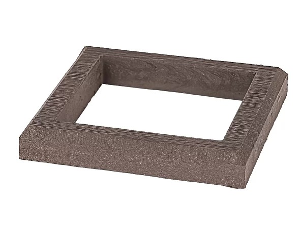 Рамка ДПК для столба 100x100 Венге купить в Перми