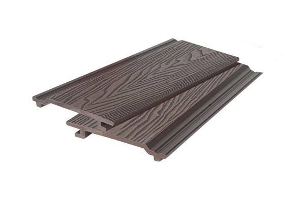 Фасадная доска 3D WOOD BRUSHING, тёмно-коричневый купить в Перми