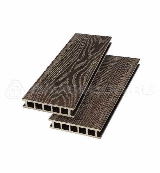Террасная доска из ДПК SW-Fagus «SaveWood» темно-коричневый купить в Перми